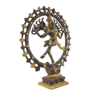 Figurka Tańczący Shiva-mosiądz jakość